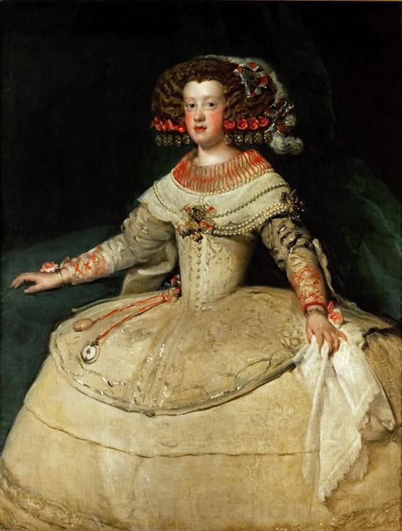Diego Velazquez Infanta Maria Teresa (df01) Norge oil painting art